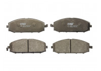 Brake Pad Set, disc brake COTEC GDB3222 TRW
