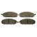 Brake Pad Set, disc brake COTEC GDB3222 TRW, Thumbnail 3