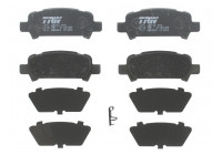 Brake Pad Set, disc brake COTEC GDB3223 TRW