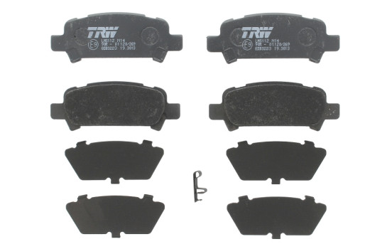 Brake Pad Set, disc brake COTEC GDB3223 TRW