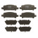 Brake Pad Set, disc brake COTEC GDB3223 TRW, Thumbnail 3