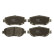 Brake Pad Set, disc brake COTEC GDB3235 TRW, Thumbnail 2