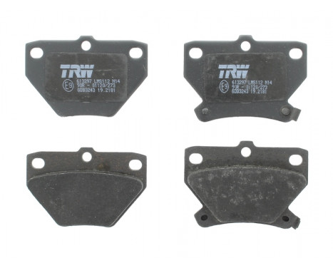 Brake Pad Set, disc brake COTEC GDB3243 TRW