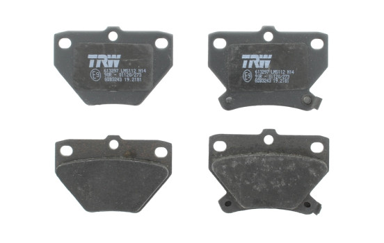 Brake Pad Set, disc brake COTEC GDB3243 TRW