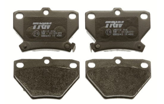 Brake Pad Set, disc brake COTEC GDB3243 TRW, Image 3
