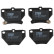 Brake Pad Set, disc brake COTEC GDB3243 TRW, Thumbnail 4