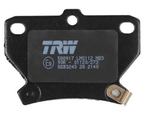 Brake Pad Set, disc brake COTEC GDB3243 TRW, Image 6