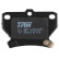 Brake Pad Set, disc brake COTEC GDB3243 TRW, Thumbnail 6