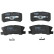 Brake Pad Set, disc brake COTEC GDB3247 TRW, Thumbnail 4
