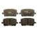 Brake Pad Set, disc brake COTEC GDB3248 TRW, Thumbnail 3