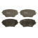 Brake Pad Set, disc brake COTEC GDB3251 TRW, Thumbnail 3