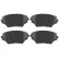 Brake Pad Set, disc brake COTEC GDB3251 TRW, Thumbnail 5