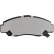 Brake Pad Set, disc brake COTEC GDB3268 TRW, Thumbnail 6