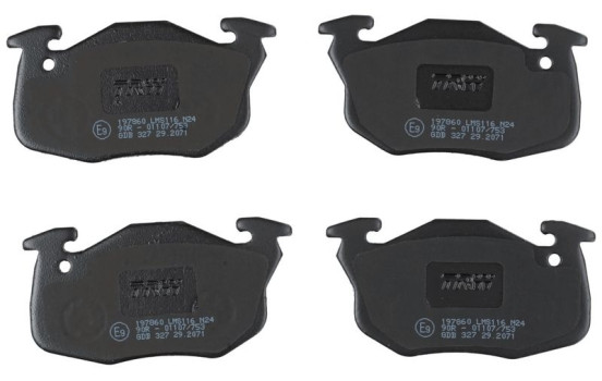 Brake Pad Set, disc brake COTEC GDB327 TRW, Image 5