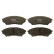 Brake Pad Set, disc brake COTEC GDB3270 TRW, Thumbnail 3