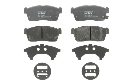 Brake Pad Set, disc brake COTEC GDB3276 TRW