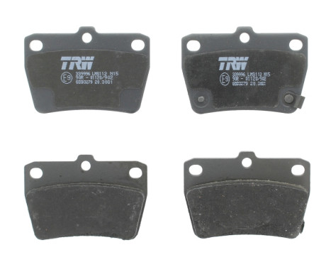 Brake Pad Set, disc brake COTEC GDB3279 TRW