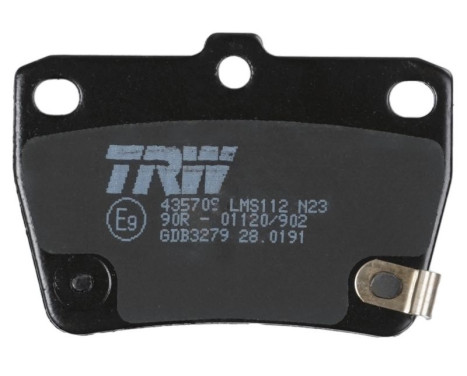 Brake Pad Set, disc brake COTEC GDB3279 TRW, Image 6