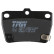Brake Pad Set, disc brake COTEC GDB3279 TRW, Thumbnail 6