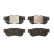 Brake Pad Set, disc brake COTEC GDB3284 TRW