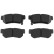 Brake Pad Set, disc brake COTEC GDB3284 TRW, Thumbnail 5