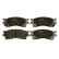 Brake Pad Set, disc brake COTEC GDB3285 TRW, Thumbnail 3