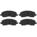 Brake Pad Set, disc brake COTEC GDB3287 TRW, Thumbnail 5