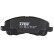 Brake Pad Set, disc brake COTEC GDB3287 TRW, Thumbnail 7