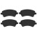 Brake Pad Set, disc brake COTEC GDB3288 TRW, Thumbnail 5