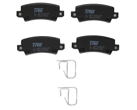 Brake Pad Set, disc brake COTEC GDB3289 TRW, Image 4
