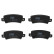 Brake Pad Set, disc brake COTEC GDB3289 TRW, Thumbnail 5