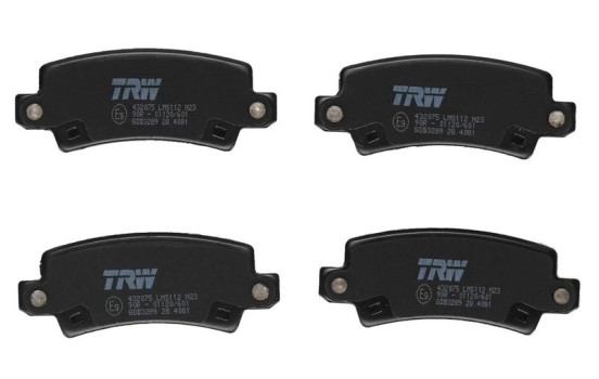 Brake Pad Set, disc brake COTEC GDB3289 TRW, Image 5