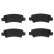 Brake Pad Set, disc brake COTEC GDB3289 TRW, Thumbnail 6