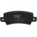 Brake Pad Set, disc brake COTEC GDB3289 TRW, Thumbnail 7