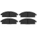 Brake Pad Set, disc brake COTEC GDB3293 TRW, Thumbnail 4