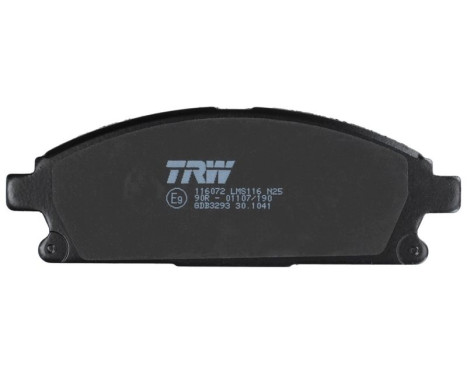 Brake Pad Set, disc brake COTEC GDB3293 TRW, Image 5