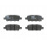 Brake Pad Set, disc brake COTEC GDB3294 TRW