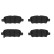 Brake Pad Set, disc brake COTEC GDB3294 TRW, Thumbnail 4