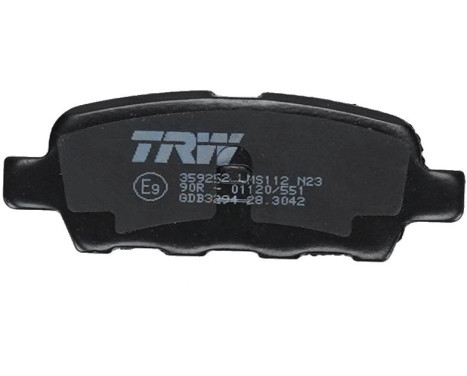 Brake Pad Set, disc brake COTEC GDB3294 TRW, Image 5