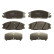 Brake Pad Set, disc brake COTEC GDB3297 TRW, Thumbnail 3