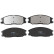 Brake Pad Set, disc brake COTEC GDB3297 TRW, Thumbnail 4