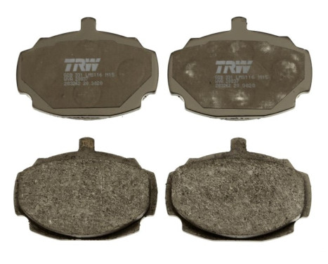 Brake Pad Set, disc brake COTEC GDB331 TRW, Image 2
