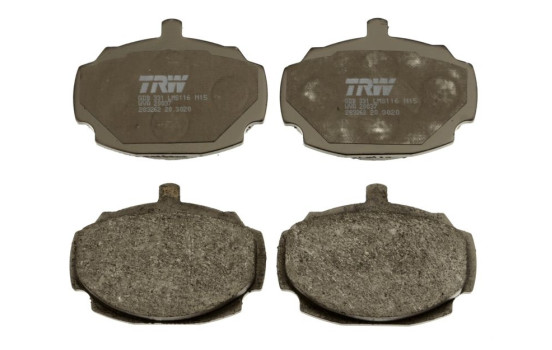 Brake Pad Set, disc brake COTEC GDB331 TRW, Image 2