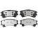 Brake Pad Set, disc brake COTEC GDB3310 TRW, Thumbnail 4
