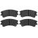Brake Pad Set, disc brake COTEC GDB3310 TRW, Thumbnail 5