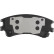 Brake Pad Set, disc brake COTEC GDB3310 TRW, Thumbnail 6