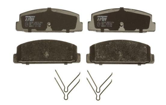 Brake Pad Set, disc brake COTEC GDB3311 TRW, Image 3