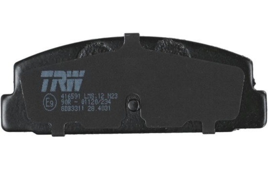 Brake Pad Set, disc brake COTEC GDB3311 TRW, Image 4