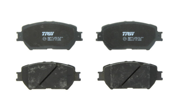 Brake Pad Set, disc brake COTEC GDB3314 TRW