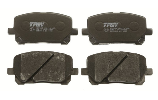 Brake Pad Set, disc brake COTEC GDB3315 TRW, Image 3